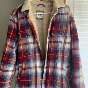 Old Navy Flannel Sherpa